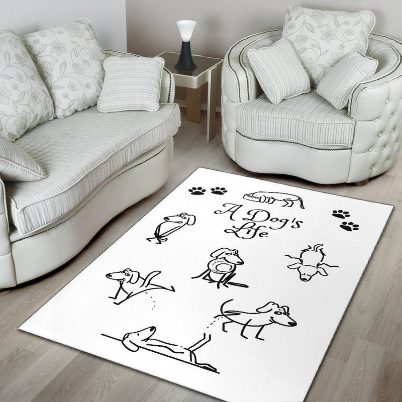 A DOG'S LIFE RUG - The TC Shop