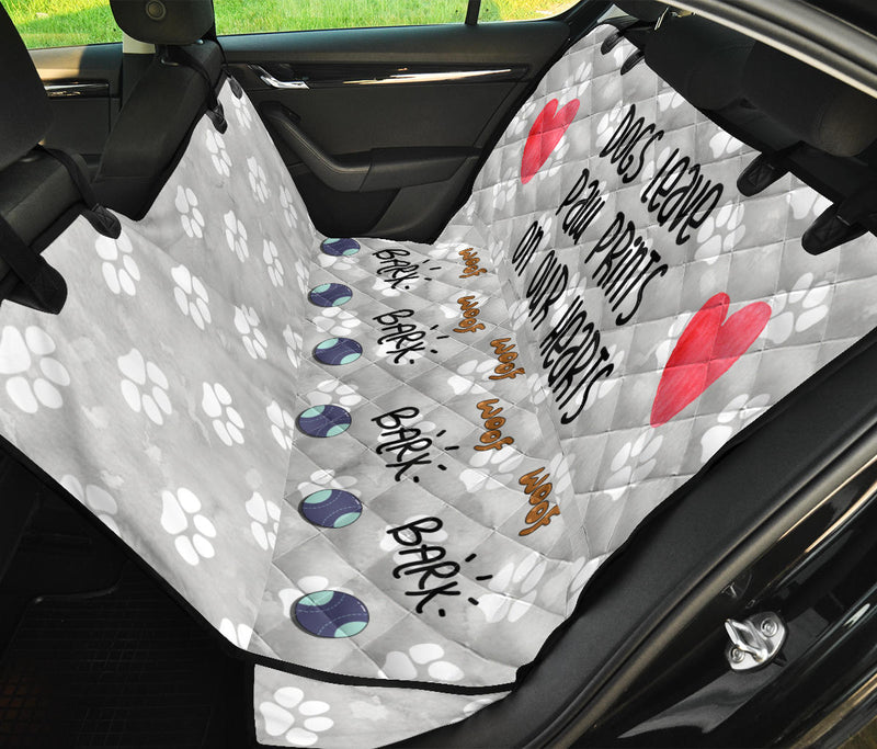 Dogs Leave Paw Prints | Car Seat Protector - The TC Shop