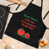 Apron, Dear Mom, I love you - The TC Shop