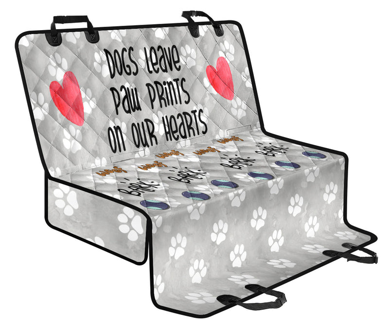 Dogs Leave Paw Prints | Car Seat Protector - The TC Shop