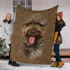 Spanish Water Dog Face Hair Blanket - The TC Shop
