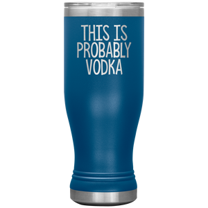 Probably Vodka Boho VacuumTumbler (20 oz) - The TC Shop