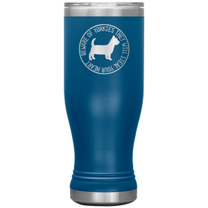 Yorkie Boho VacuumTumbler (20 oz) - The TC Shop