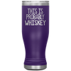 Probably whiskey Boho VacuumTumbler (20 oz) - The TC Shop