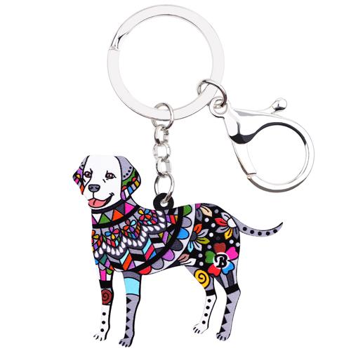 Labrador Retriever Enamel Keychain - The TC Shop