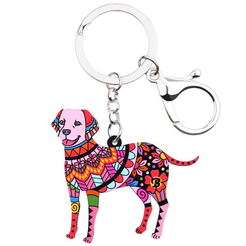 Labrador Retriever Enamel Keychain - The TC Shop