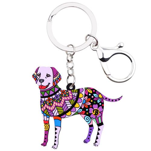 Labrador Retriever Enamel Keychain - The TC Shop