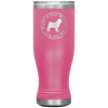 Pug Wine Boho VacuumTumbler (20 oz) - The TC Shop