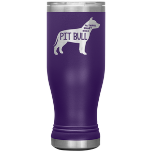 Pit Bull mom 3 Boho VacuumTumbler (20 oz) - The TC Shop