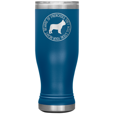 French Bulldog Boho Vacuum Tumbler (20 oz)