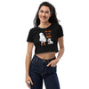 My Dog is my Boo Organic Crop Top - The TC Shop
