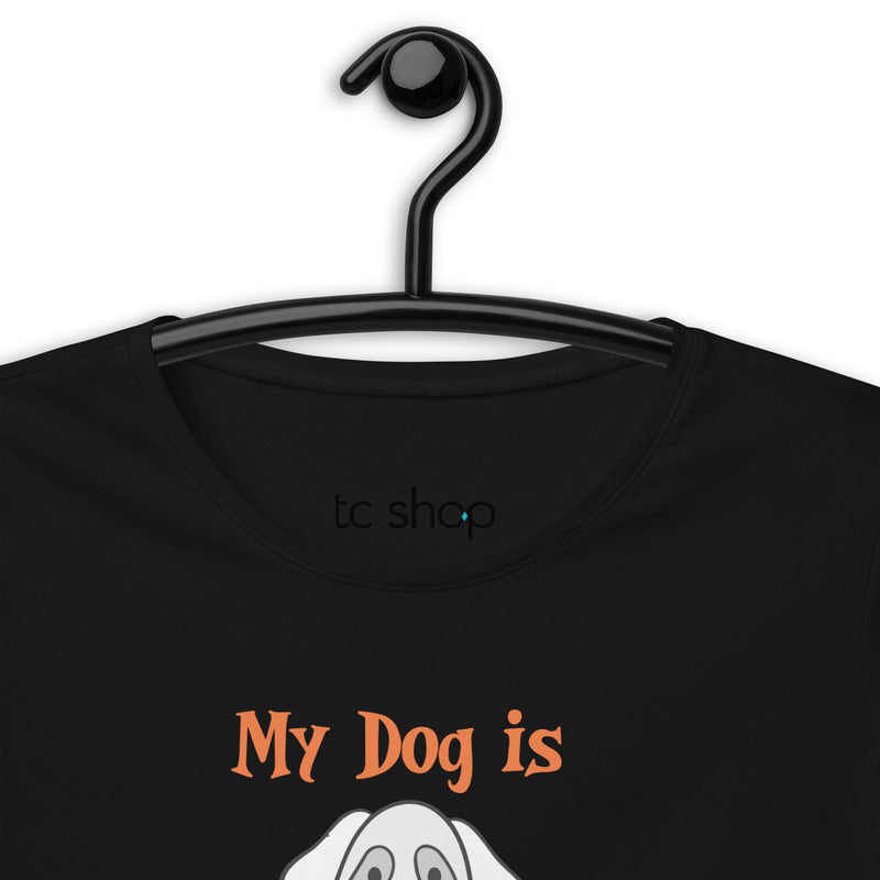 Wicked Cute Dog Organic Crop Top - The TC Shop