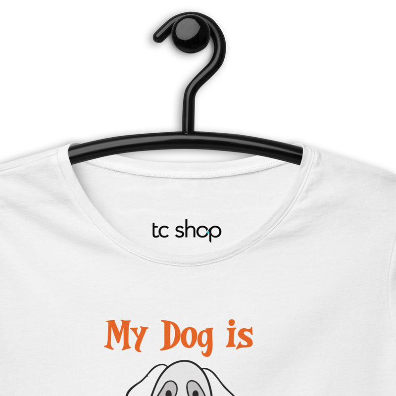 Wicked Cute Dog Organic Crop Top - The TC Shop