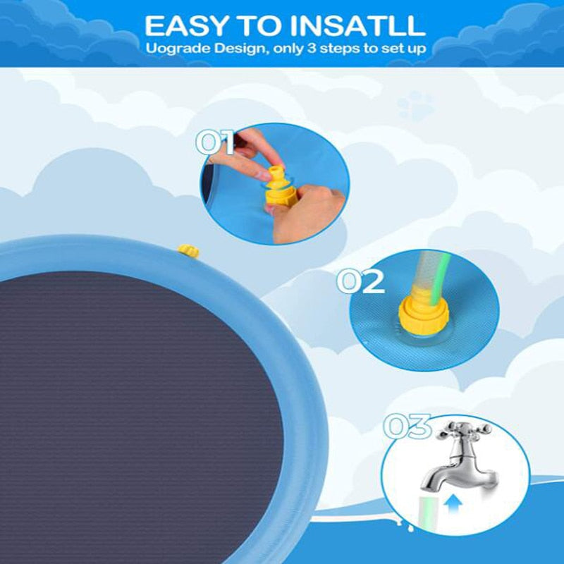 Dog Sprinkler Mat - The TC Shop