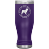 Pug Wine Boho VacuumTumbler (20 oz) - The TC Shop