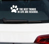 Paw Print Car Stickers Decal Waterproof Accessories - The TC Shop