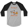 Wicked Cute Dog 3/4 sleeve raglan shirt - The TC Shop