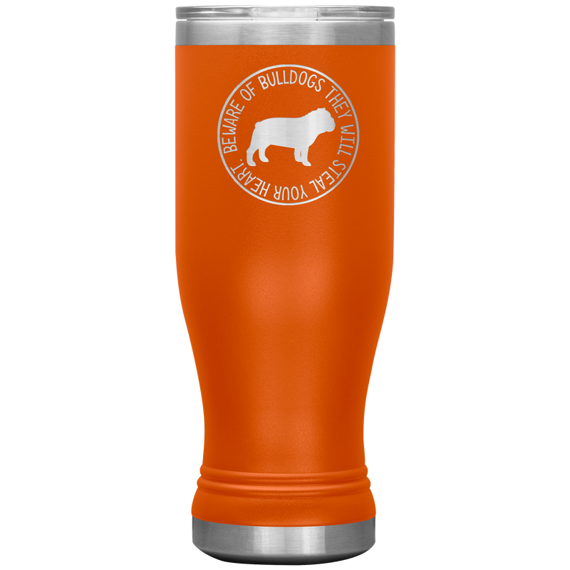 Bulldog Boho VacuumTumbler (20 oz) - The TC Shop