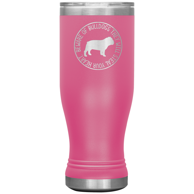 Bulldog Boho VacuumTumbler (20 oz) - The TC Shop