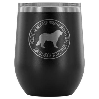 BERNESE MOUNTAIN DOG WINE TUMBLER
