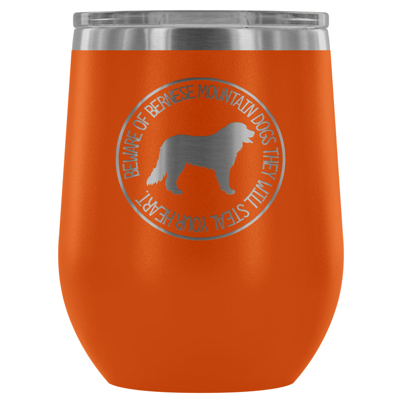 BERNESE MOUNTAIN DOG WINE TUMBLER - The TC Shop