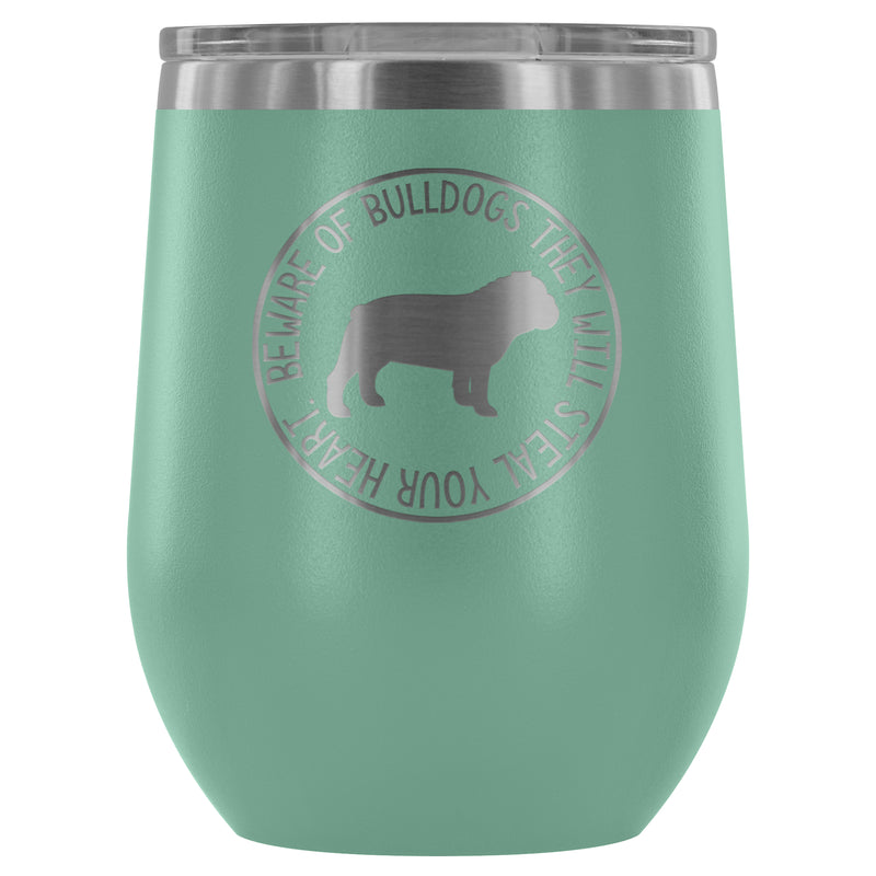 BULLDOG WINE TUMBLER - The TC Shop
