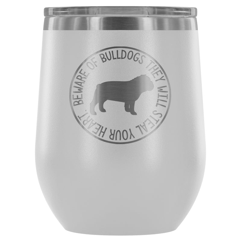 BULLDOG WINE TUMBLER - The TC Shop
