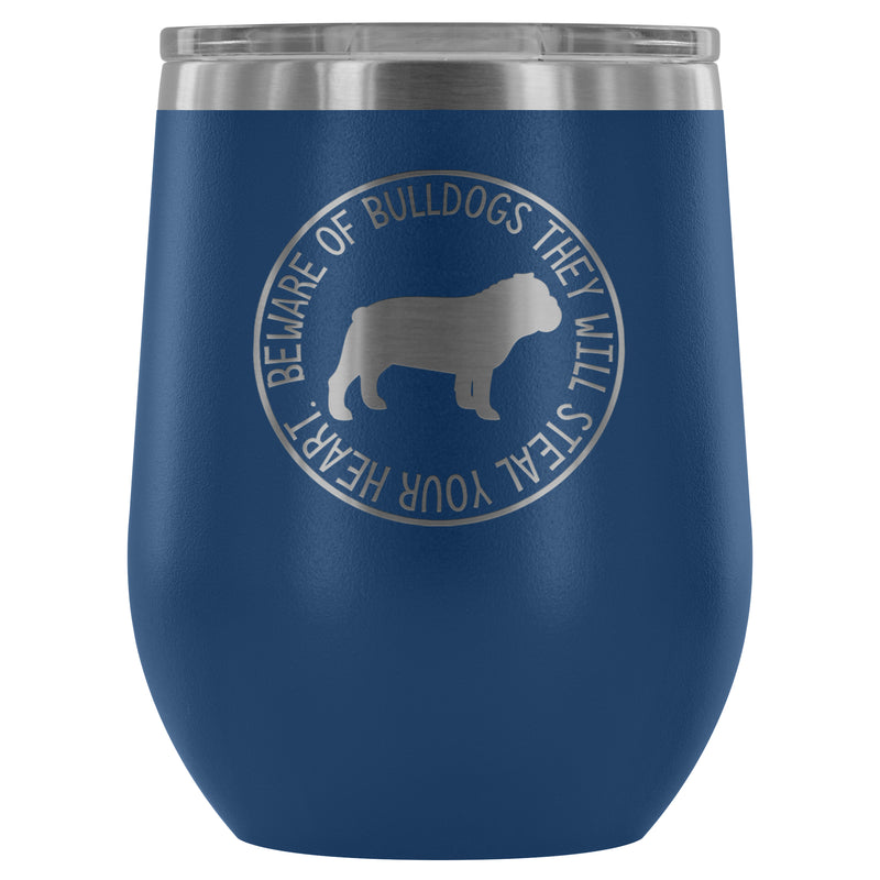 BULLDOG WINE TUMBLER - The TC Shop