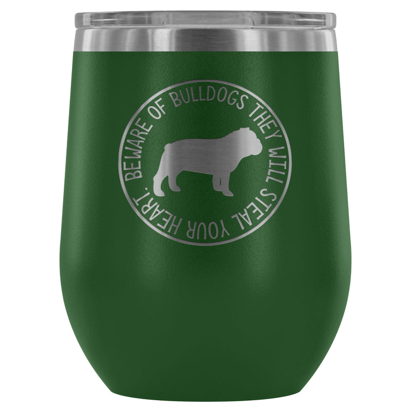 BULLDOG WINE TUMBLER - The TC Shop