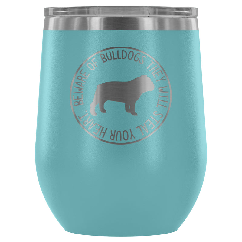 BULLDOG WINE TUMBLER - The TC Shop