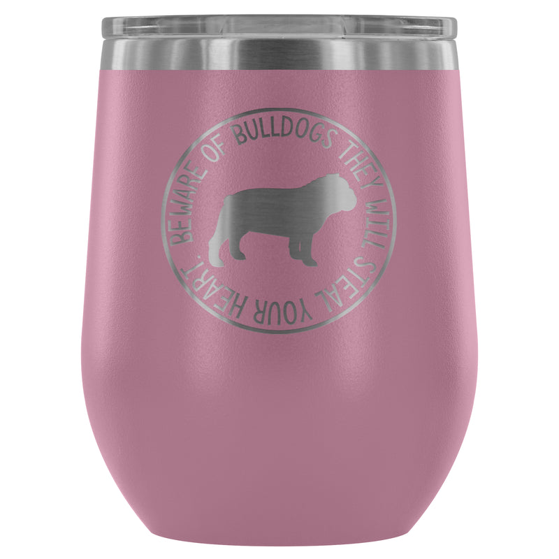BULLDOG WINE TUMBLER - The TC Shop