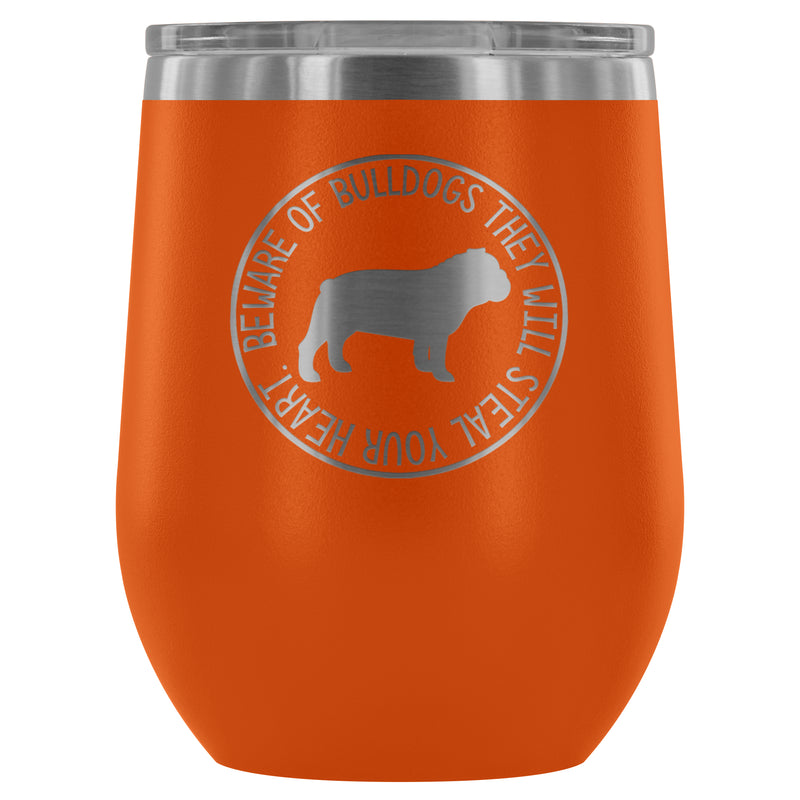 BULLDOG WINE TUMBLER - The TC Shop