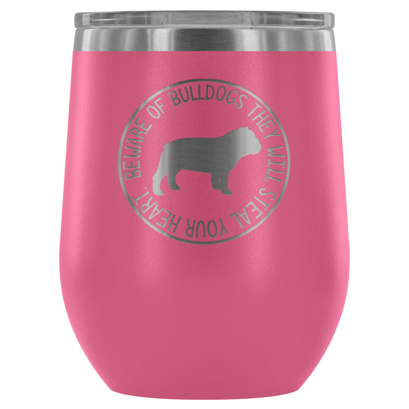 BULLDOG WINE TUMBLER - The TC Shop