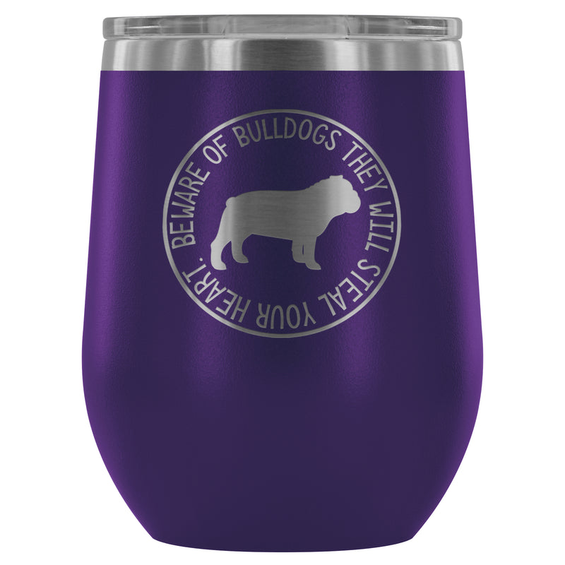 BULLDOG WINE TUMBLER - The TC Shop
