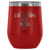 DOG MOM GOALS WINE TUMBLER - The TC Shop