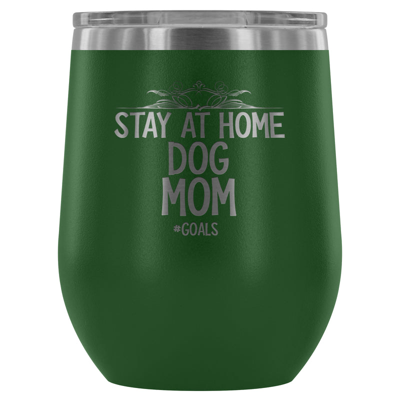 DOG MOM GOALS WINE TUMBLER - The TC Shop