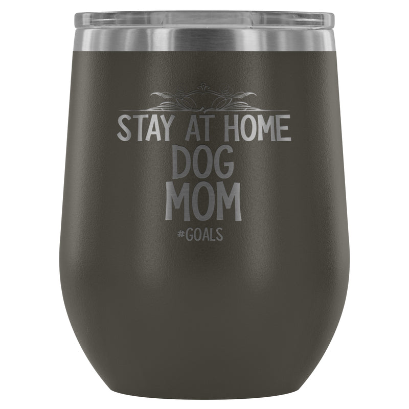 DOG MOM GOALS WINE TUMBLER - The TC Shop