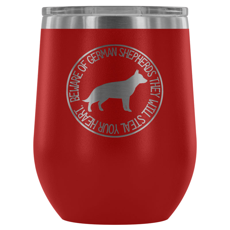 GERMAN SHEPHERD WINE TUMBLER - The TC Shop