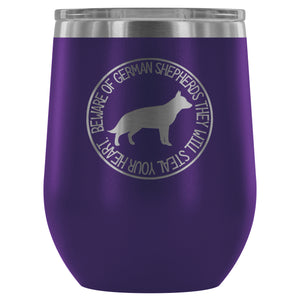 GERMAN SHEPHERD WINE TUMBLER - The TC Shop