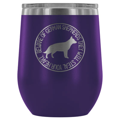 GERMAN SHEPHERD WINE TUMBLER