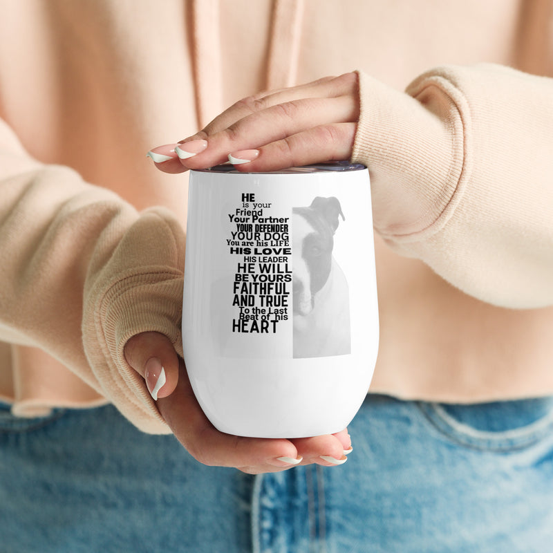 Faithful and True Wine tumbler - The TC Shop
