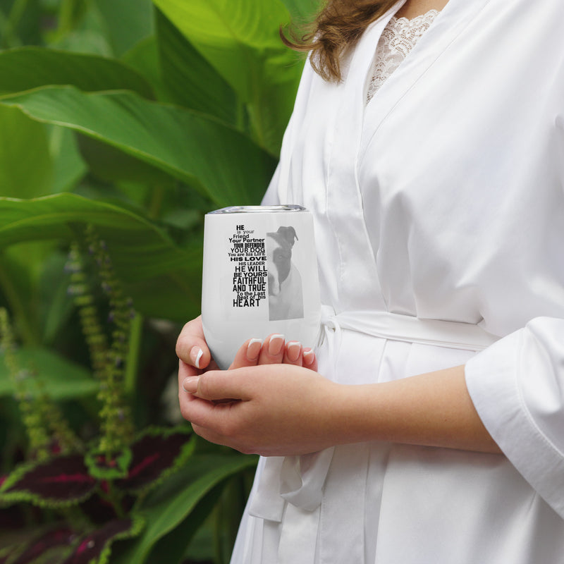 Faithful and True Wine tumbler - The TC Shop