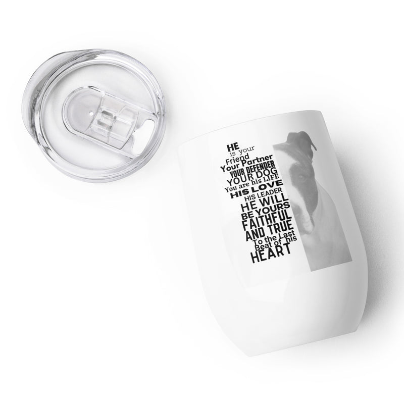 Faithful and True Wine tumbler - The TC Shop