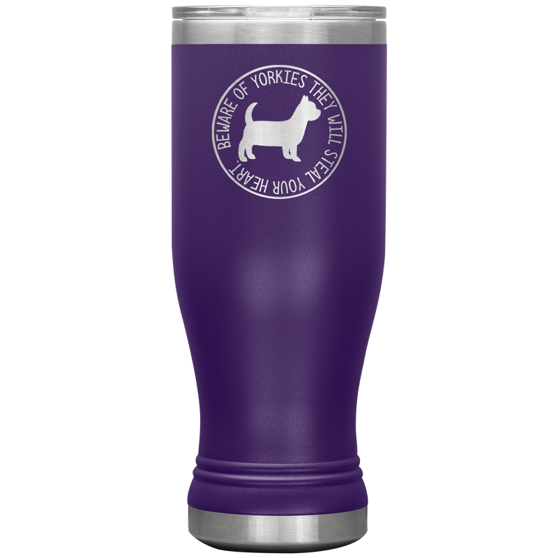 Yorkie Boho VacuumTumbler (20 oz) - The TC Shop