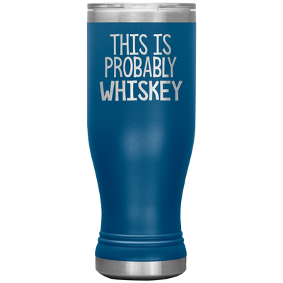 Probably whiskey Boho Vacuum Tumbler (20 oz)