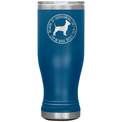 Chihuahua Boho Vacuum Tumbler (20 oz)
